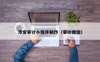 冷水江淳安审计小程序制作（审计微信）